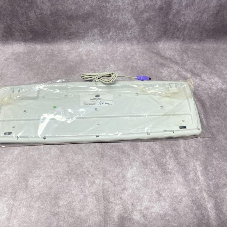 Belkin Classic PS/2 Wired Keyboard White Quiet Type - Etsy