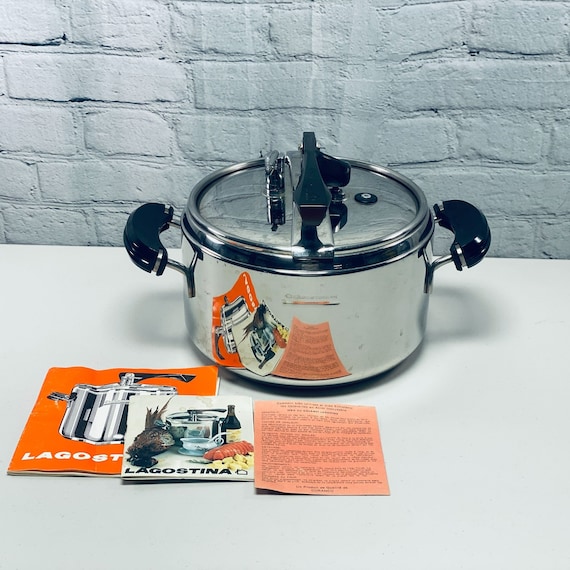 Lagostina Thermoplan 1.6 Pressure Cooker Stovetop 18/10 Etsy