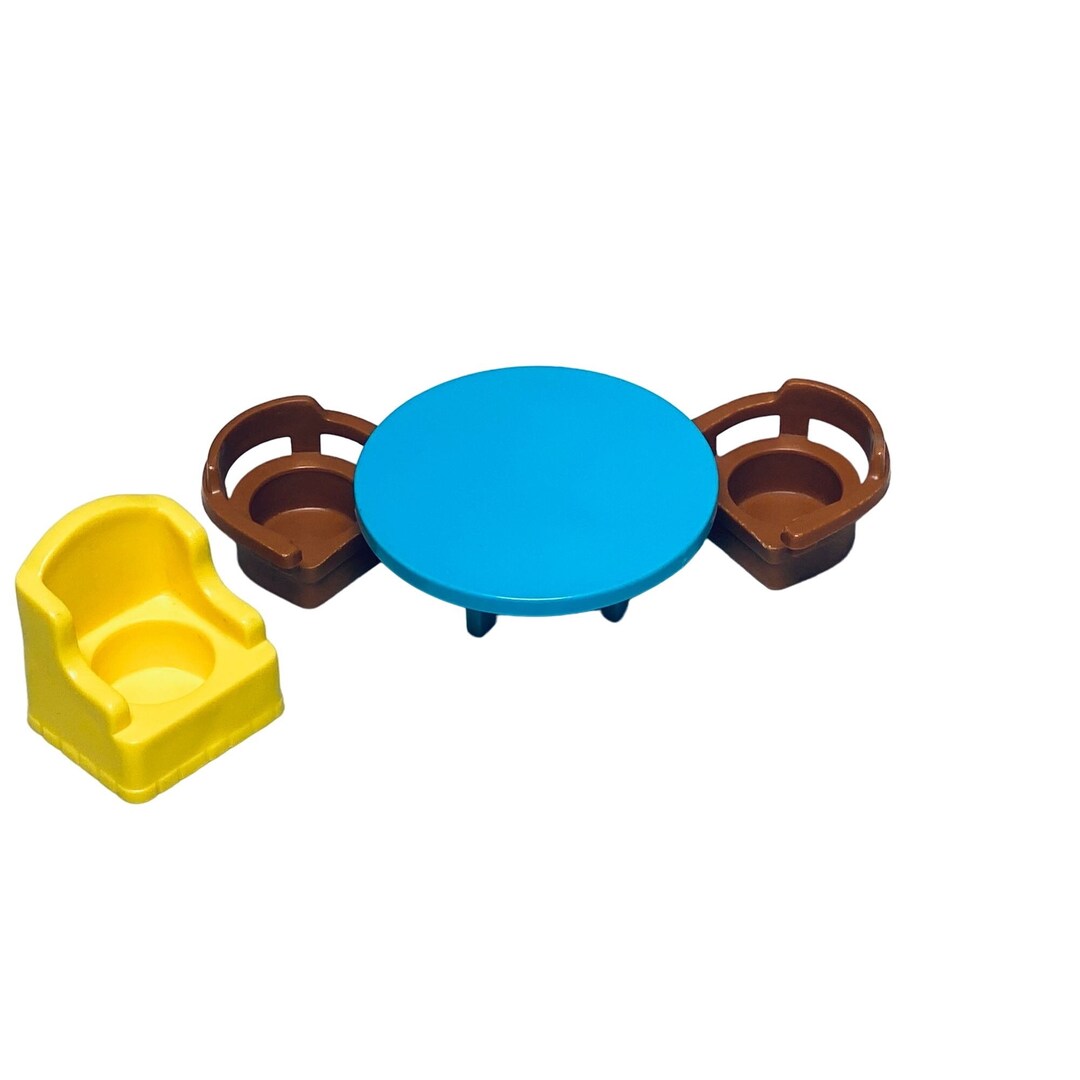 Fisher Price Table and Chairs for Neighborhood Set 2551 Replacements Etsy