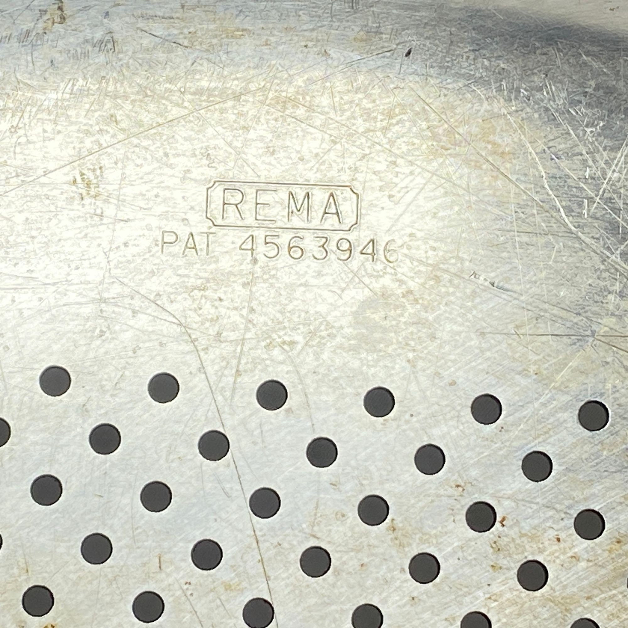 Vintage Rema Large 16 Round Pizza Pan Aluminum Bakeware 