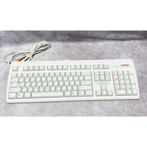 Compaq KB-9860 Wired PS/2 Vintage Keyboard Full-Size with Numeric Keypad White