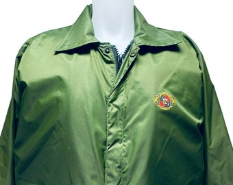 Vintage Stearns Buoyant Green Flotation Jacket L (44-46) Pato Caza Pesca