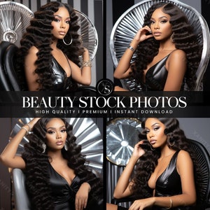 Hair Stock Photos, Beauty Stock Photos, Wig Stock Photos, African American Woman Stock Photos, Stock Photos for Hair, Hair Model Images