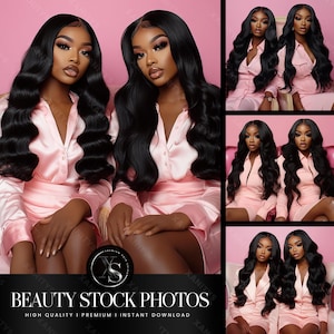 Hair Website Stock Photos, Hair Website Models, Black Woman Stock Photos, Stock Photos for Hair Business, Hair Model Images