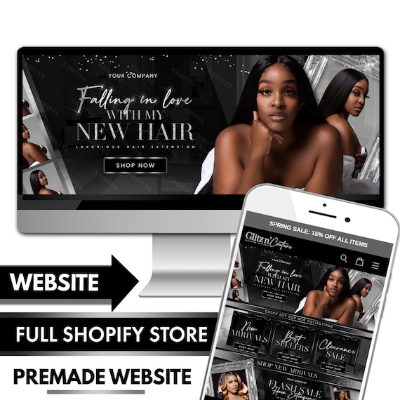 Buy Hair Website Hair Extensions Website Design Premade Website Online in India - Etsy Buy Hair Website Hair Extensions Website Design Premade Website Online in India - Etsy