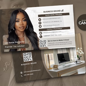 Steuer Visitenkarten, DIY Steuer Visitenkarte Canva, Steuer Visitenkarte, Steuer Marketing, Steuer Business Marketing, Steuer Templates