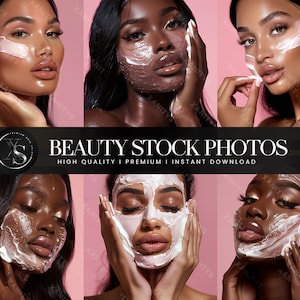 Skincare Stock Photos, Skincare models for Skincare Website , Models for Skincare banners, Spa Business Skin care business model