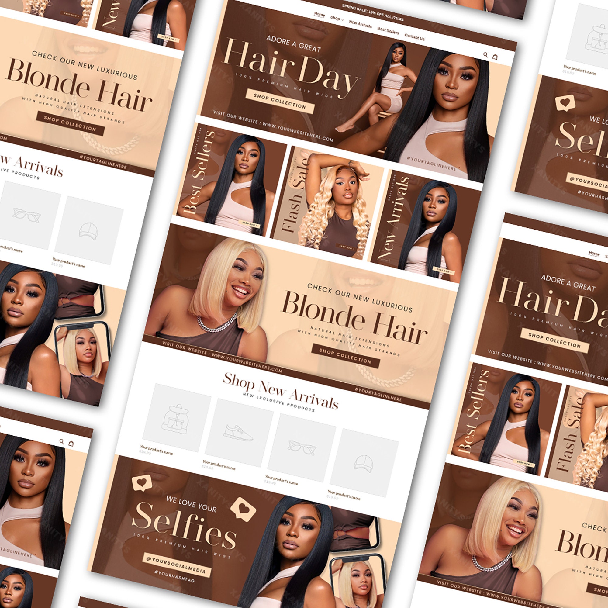 Hair site Design Lace Wig site Hair Extensions Etsy