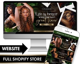 Website Template Hair - Etsy New Zealand Website Template Hair - Etsy New Zealand