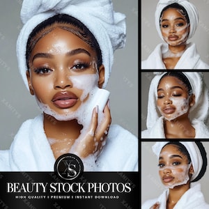 Skincare Stock Photos, Skincare Website Models, Models for Skincare banners, Esthetician photos, Spa website model,  Skincare Website Images