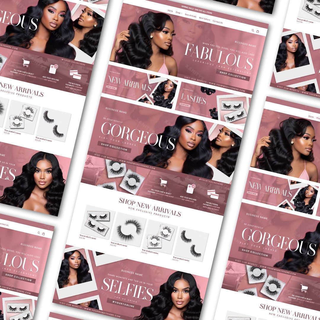 Lash Website Template Lash Tech Website Design Lash Extensions Premade Website False Lash Lash Website Template Lash Tech Website Design Lash Extensions Premade Website False Lash