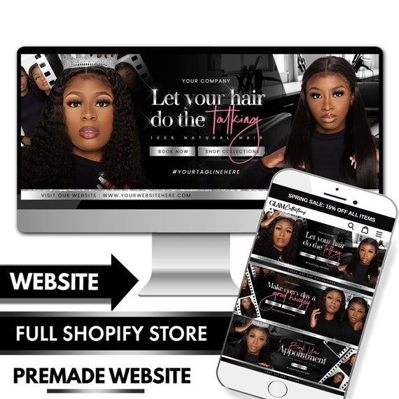 Hair Extensions Website Hair Wigs Website Lace Wig Website - Etsy Canada Hair Extensions Website Hair Wigs Website Lace Wig Website - Etsy Canada