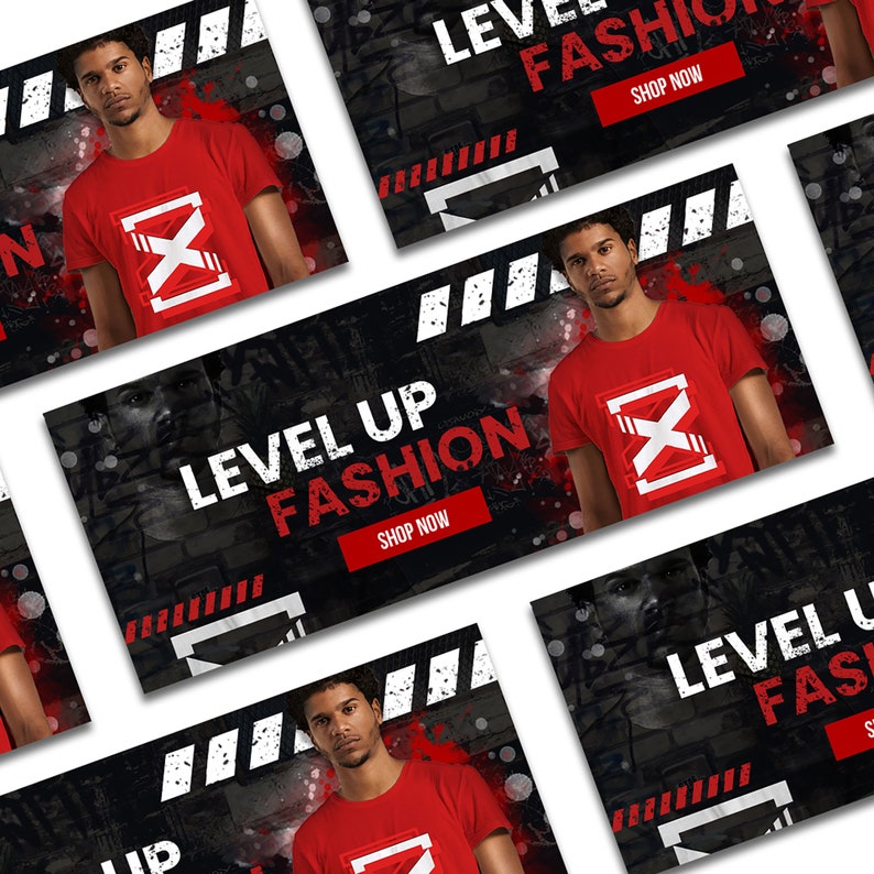 Male Clothing Website Design, Premade Shopify Website Design, Urban ...