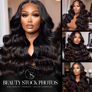 Hair Website Stock Photos, Hair Website Models, Black Woman Stock Photos, Hairstylist Website Acuity Models, Hair Model Images