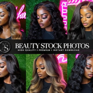 Hair Website Stock Photos, Hairstylist Website Images, Hair Website Models, Black Woman Stock Photos, Hair Business Models