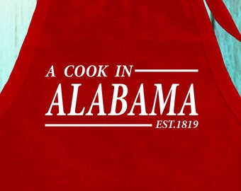 A Cook In Alabama Apron: Hometown Cooking Gift