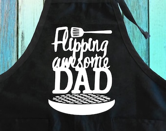 Flippin' Dad BBQ Apron | Father's Day Gift