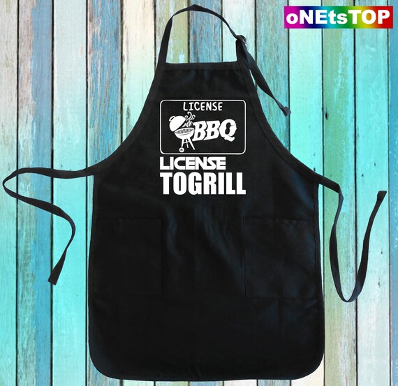 FENNEK Grembiule da barbecue, lavorazione di alta qualità, con impregnazione grazie allo strato di cera, grigio., Taglia unica