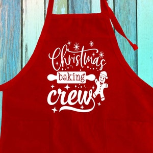 de Noël pour équipe de pâtissiers | Cadeau de cuisine amusant avec des poches pour les fêtes