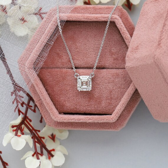 2.65 Carat Asscher Cut Lab Diamond 