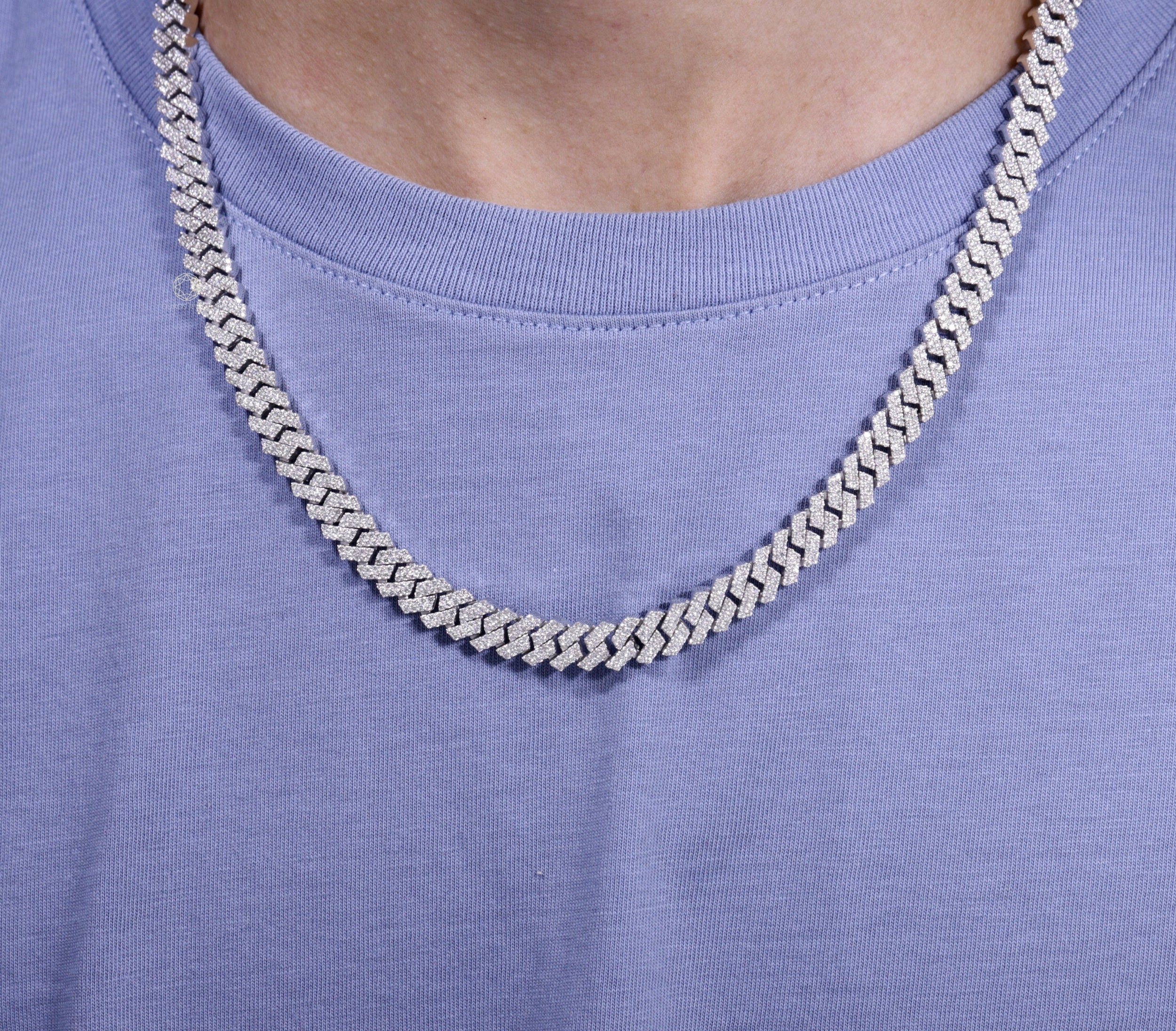 Cuban Link Lab-grown Diamond Chain 