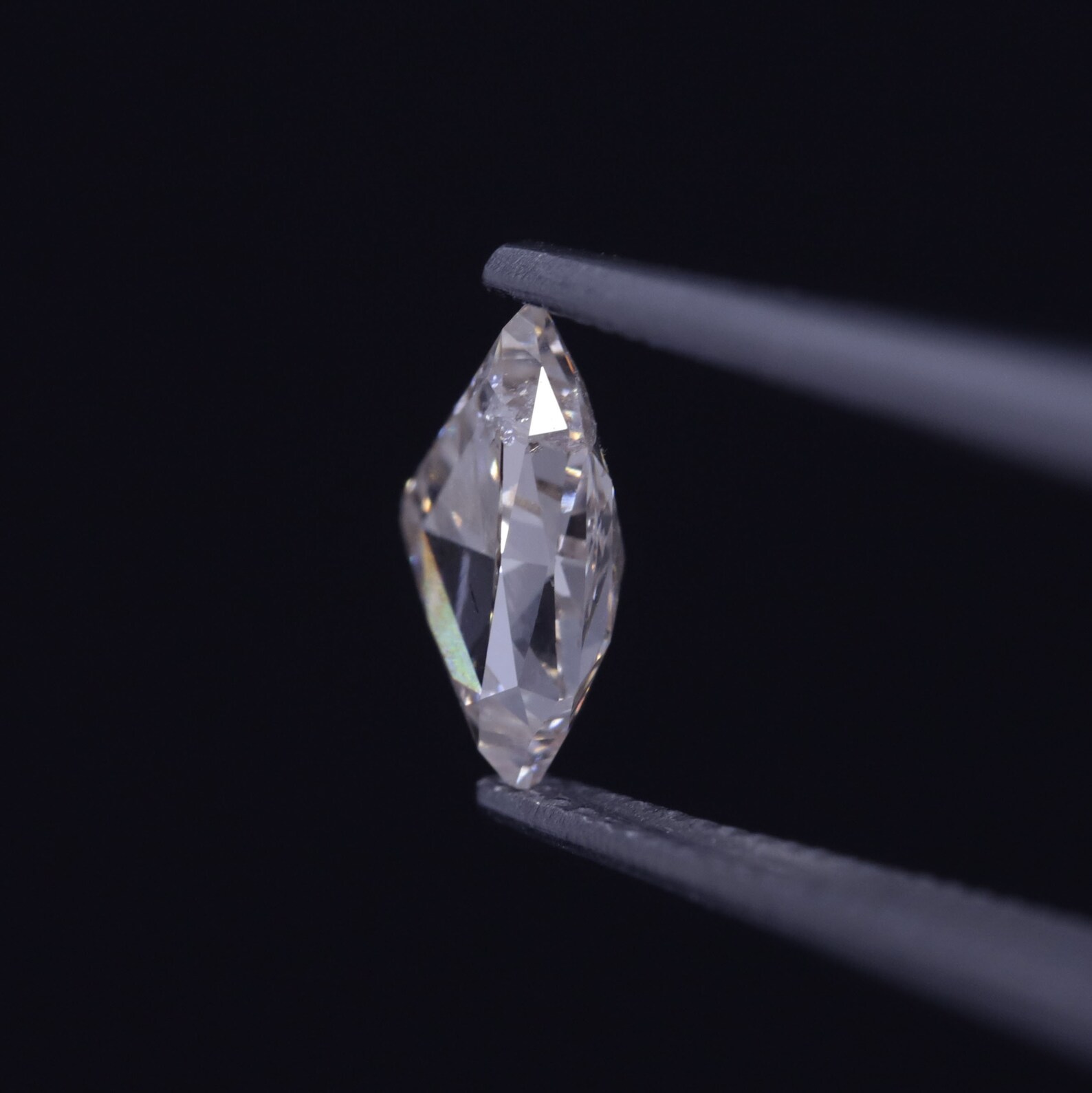 Diamond Cut Loose / Rose Cut Lab Grown Diamond / 14KT Pentagon | Etsy