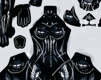 Cat woman Pattern Suit Ready To Print for Sublimation