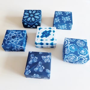 Blue Origami Gift Boxes, Masu Boxes, Fun Gift Boxes, Party Favors, Special Gift Box, Party Favors