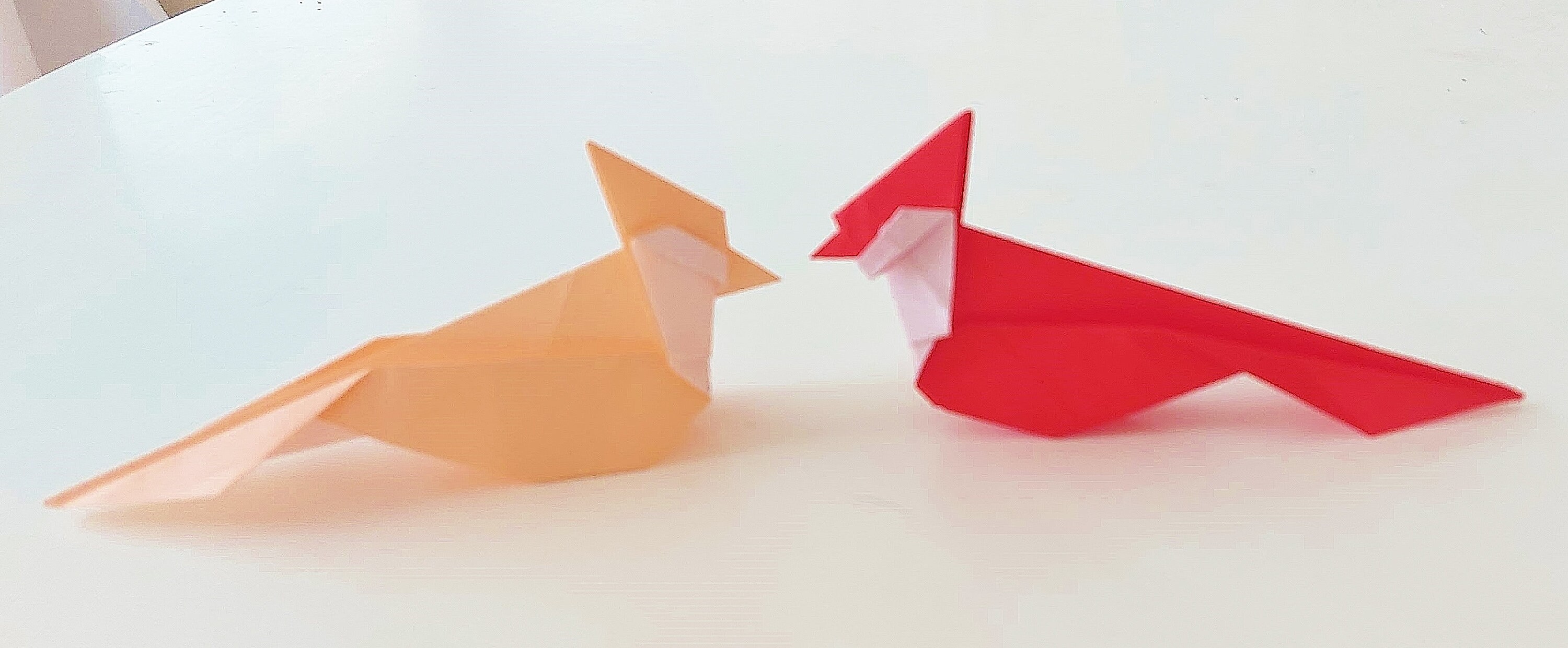 Origami Cardinal Bird For - Etsy