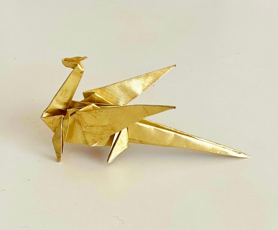 Gold Dragon for Lunar New Year Decorations Chinese Zodiac Table Scatter or Party Favors Fun Table Top Adornment Collectable Item