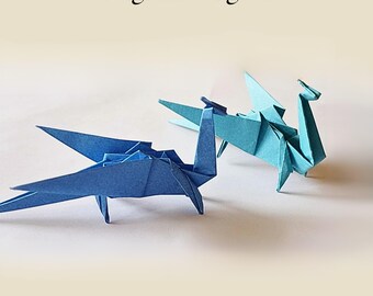Origami Dragon for Chinese New Year or Decoration