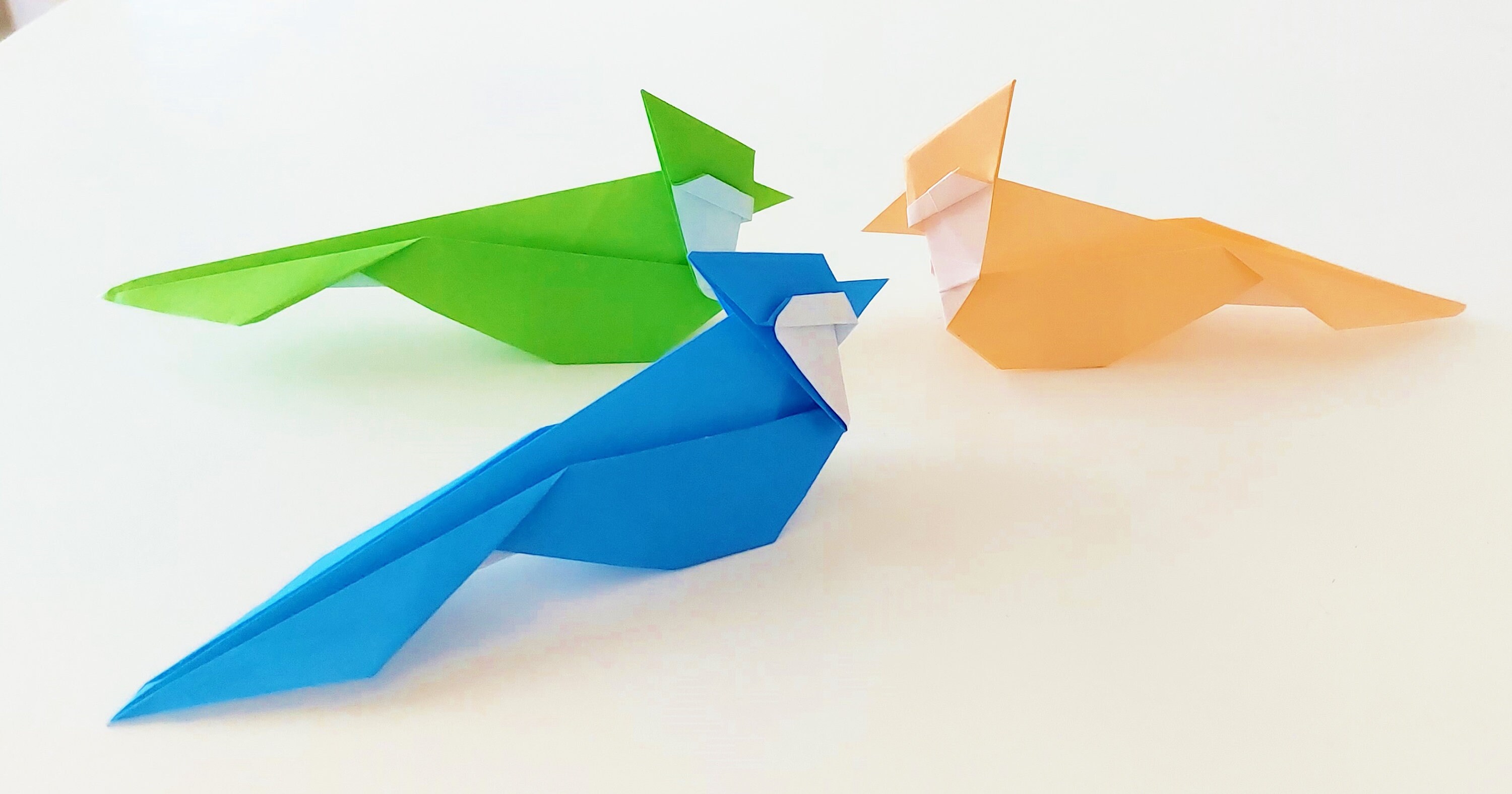 Origami Cardinal Bird For - Etsy