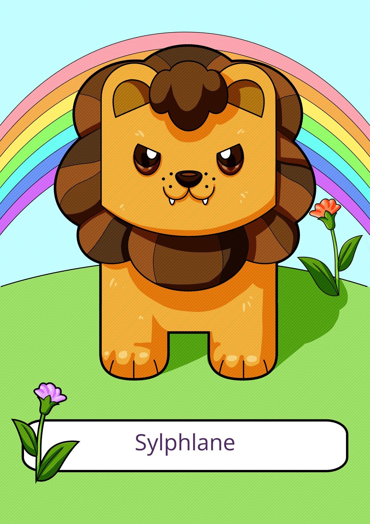 Printable Cute Animal Coloring Page Kids Activity Sheet Coloring Book