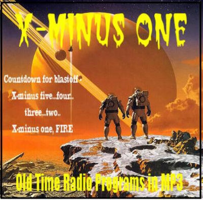 X Minus One Radio Show Rare Complete Collection From 1955 to 1958 Vintage Science Fiction Etsy