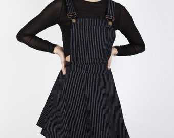 formal dungaree dress