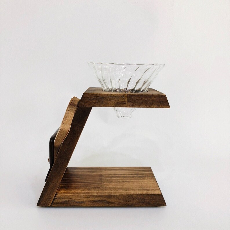 Coffee Solid Wood Hand Drip Stand drippers Optional Etsy