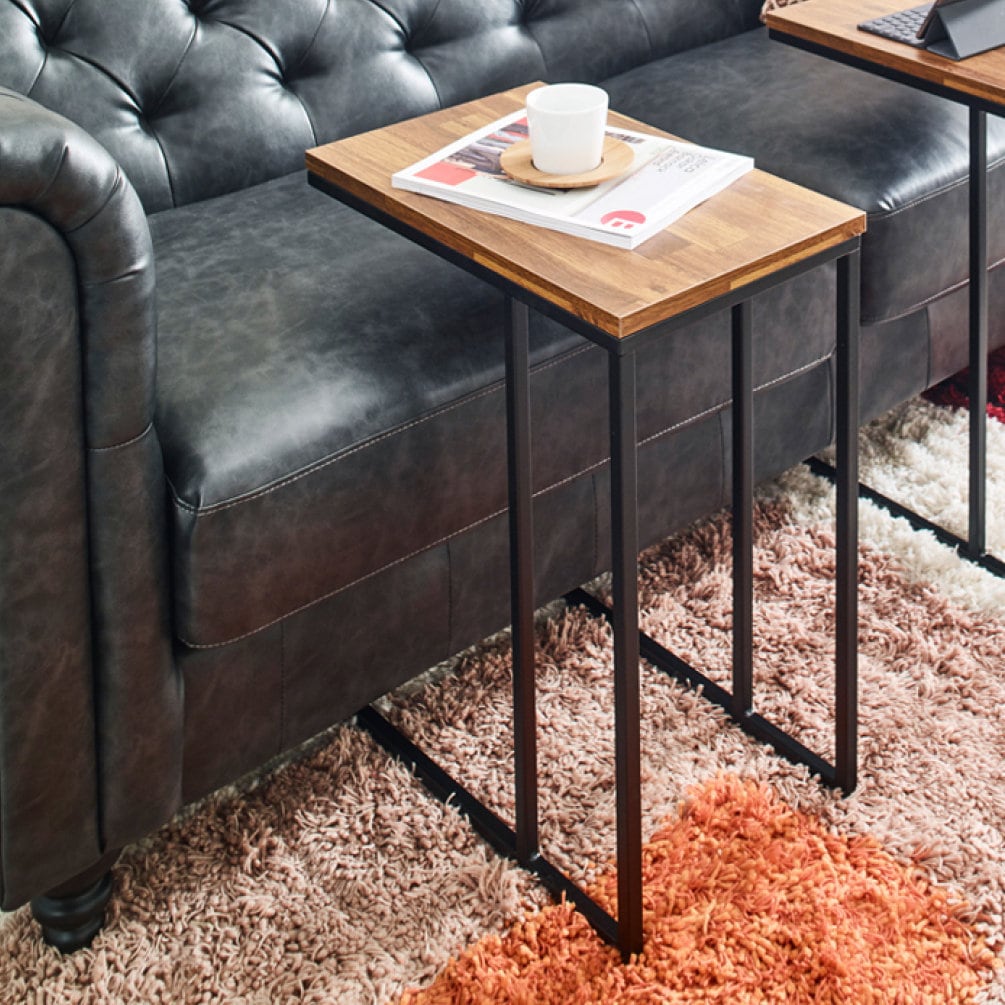 Sofa Side End Tables Living Room Vintage Accent Couch Table Etsy