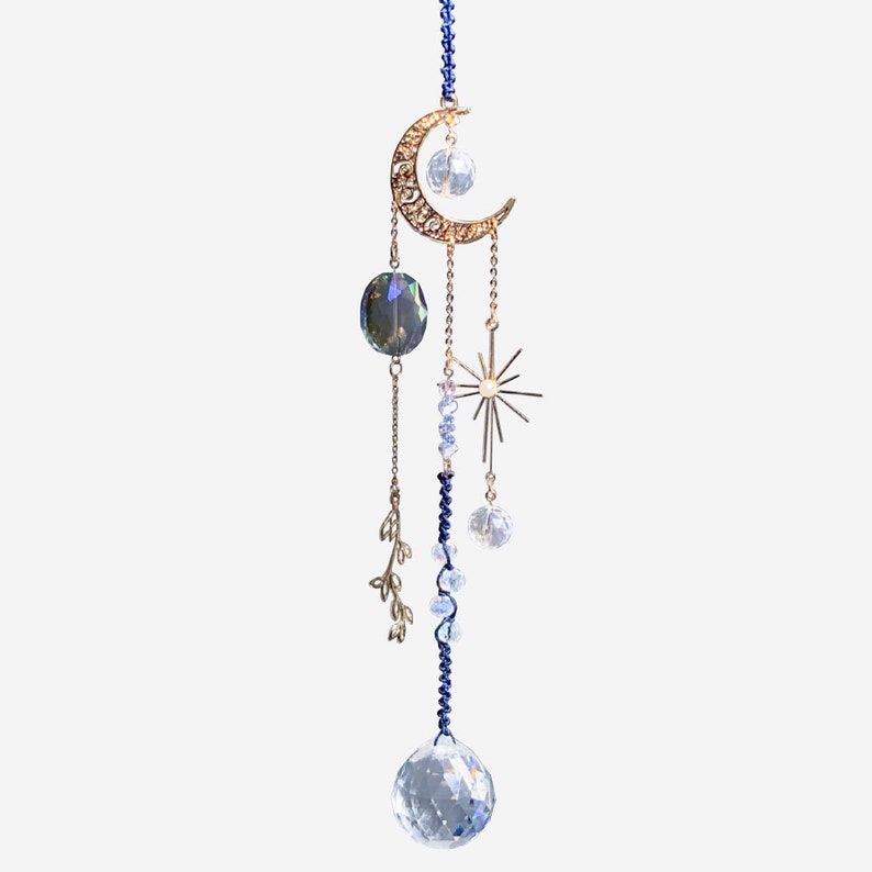 Sun Catcher Sun Catcher Gogh Chandelier the Starry Night Etsy