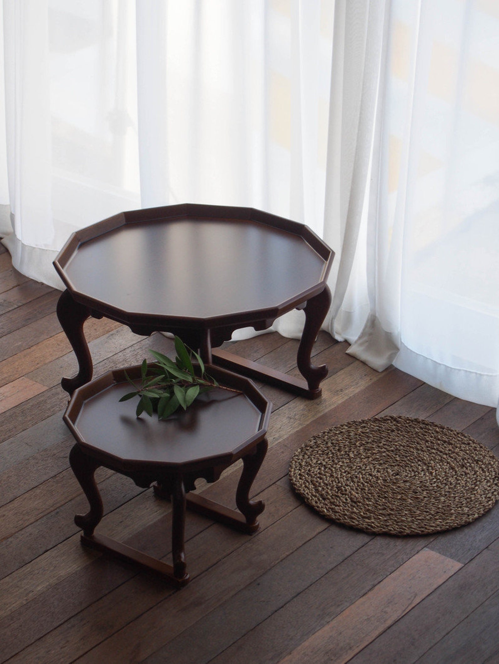 Traditional Korean Tray Tea Table 2 Size Etsy