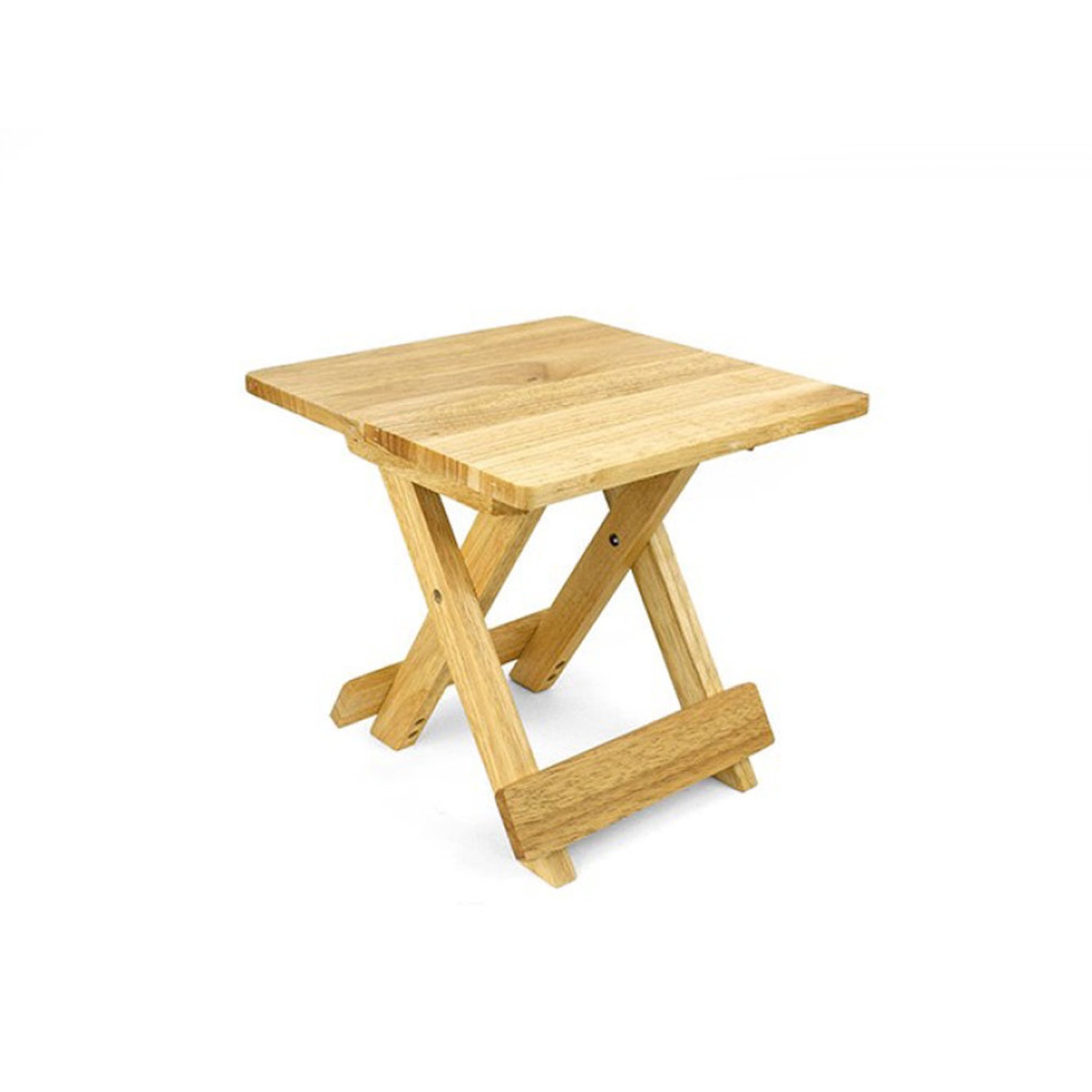 Square folding solid wood mini auxiliary side table space Etsy