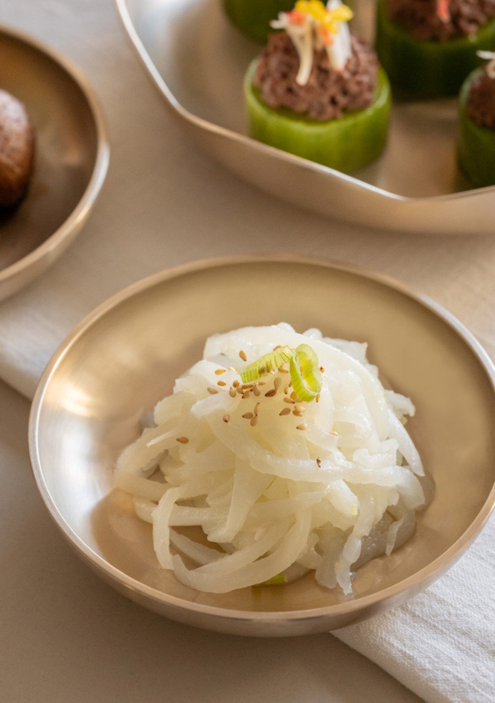 Bangjja Yugi Korean Plate / Luxurious Dinnerware Set Brass Etsy