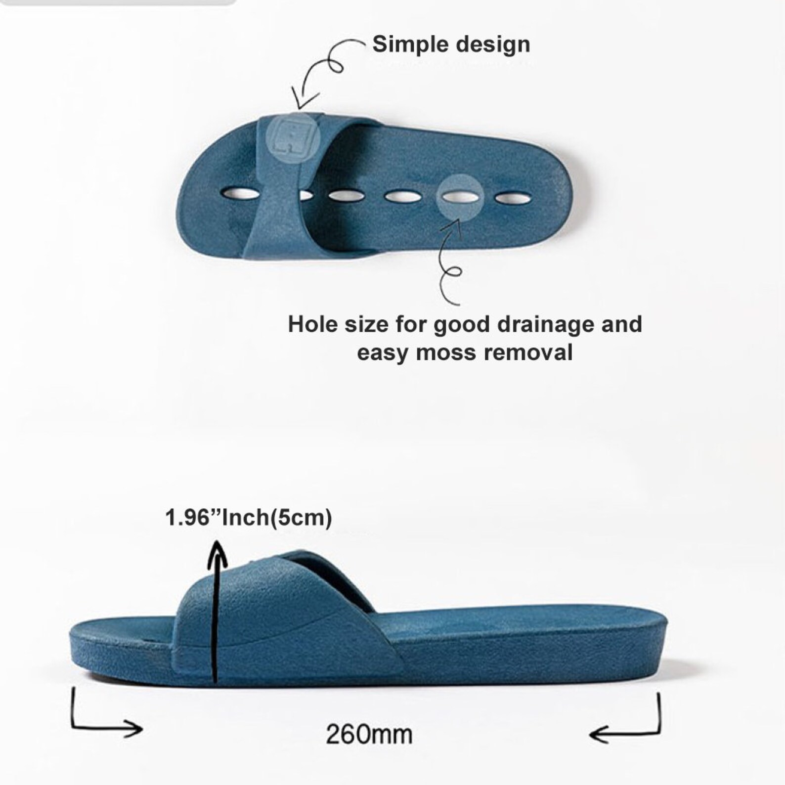 Bathroom sandals Low instep shower flip flops quickdrying Etsy