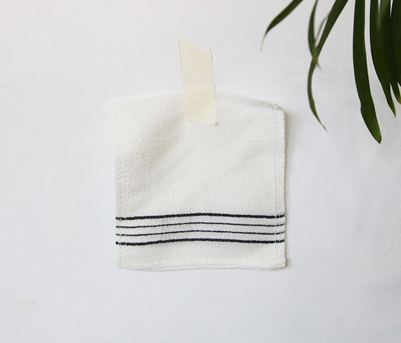 Korean Exfoliating Towel Bath Washcloth 5 Pcs Unique White Etsy