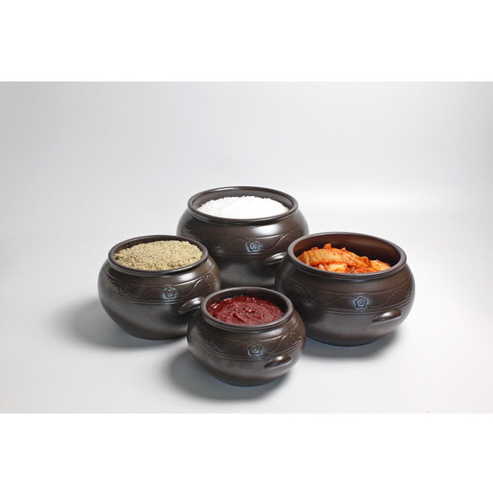 Korean Onggi Korean Fermentation Pot_1 Size Etsy