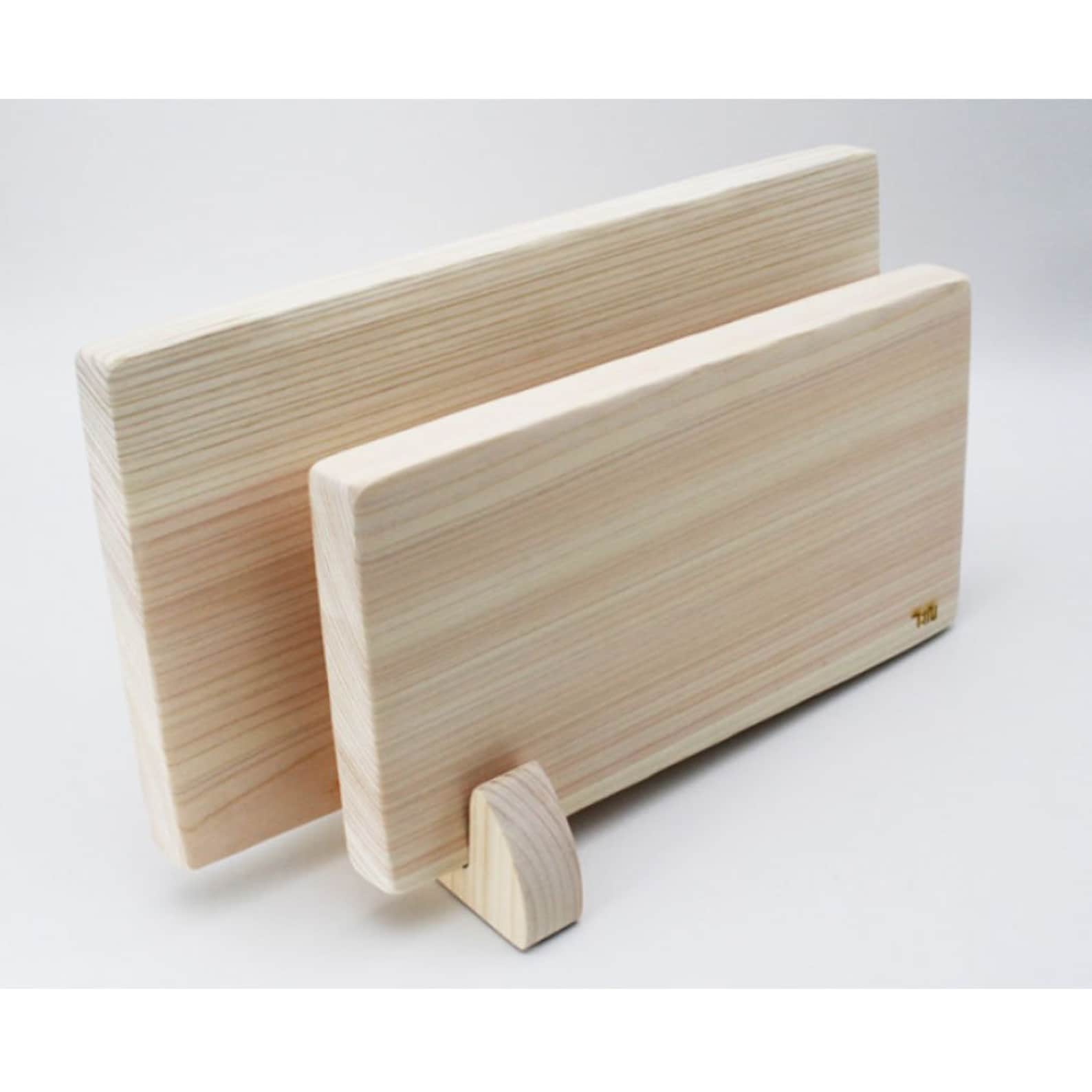 Cutting board Cypress Hinoki wood grain cutting board Etsy