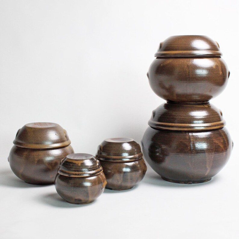 Korean onggi kimchi pot and korean fermentation pot _5 Size Etsy