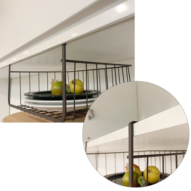 Simpletrending Under Organizer Shelf Wire Rack Hanger Etsy