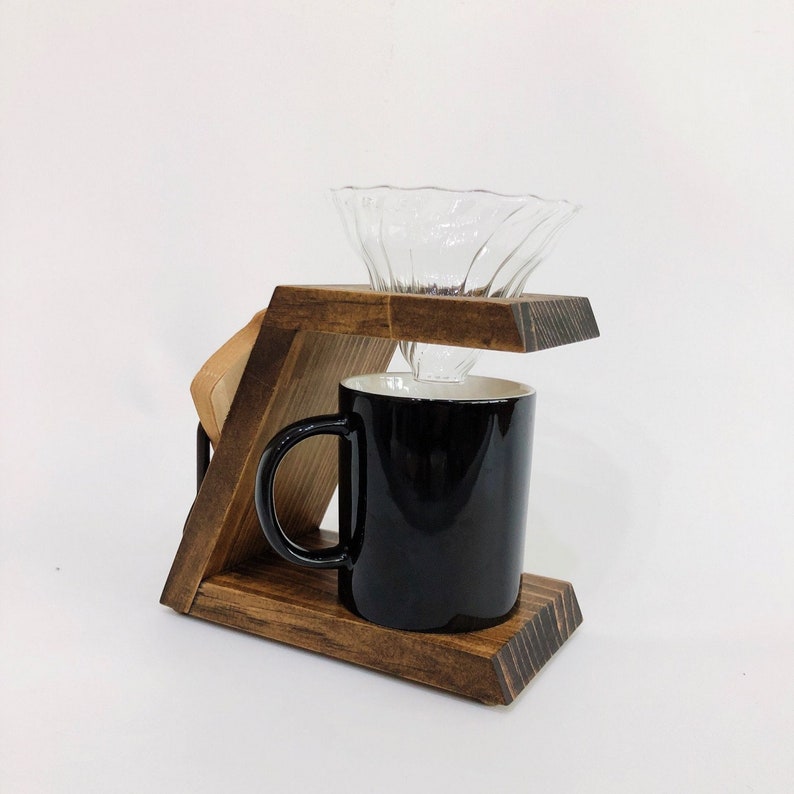 Coffee Solid Wood Hand Drip Stand drippers Optional Etsy