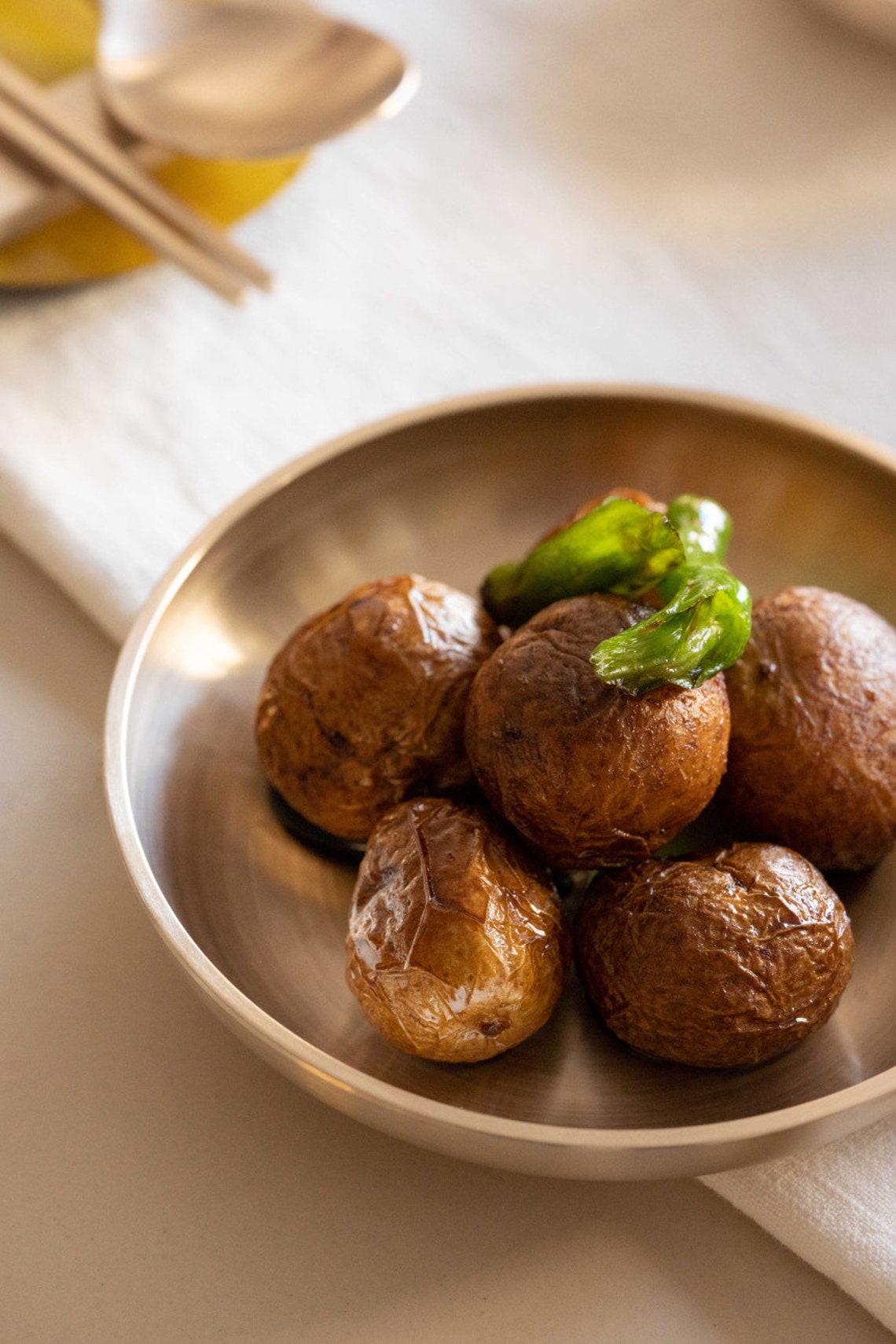 Bangjja Yugi Korean Plate / Luxurious Dinnerware Set Brass Etsy