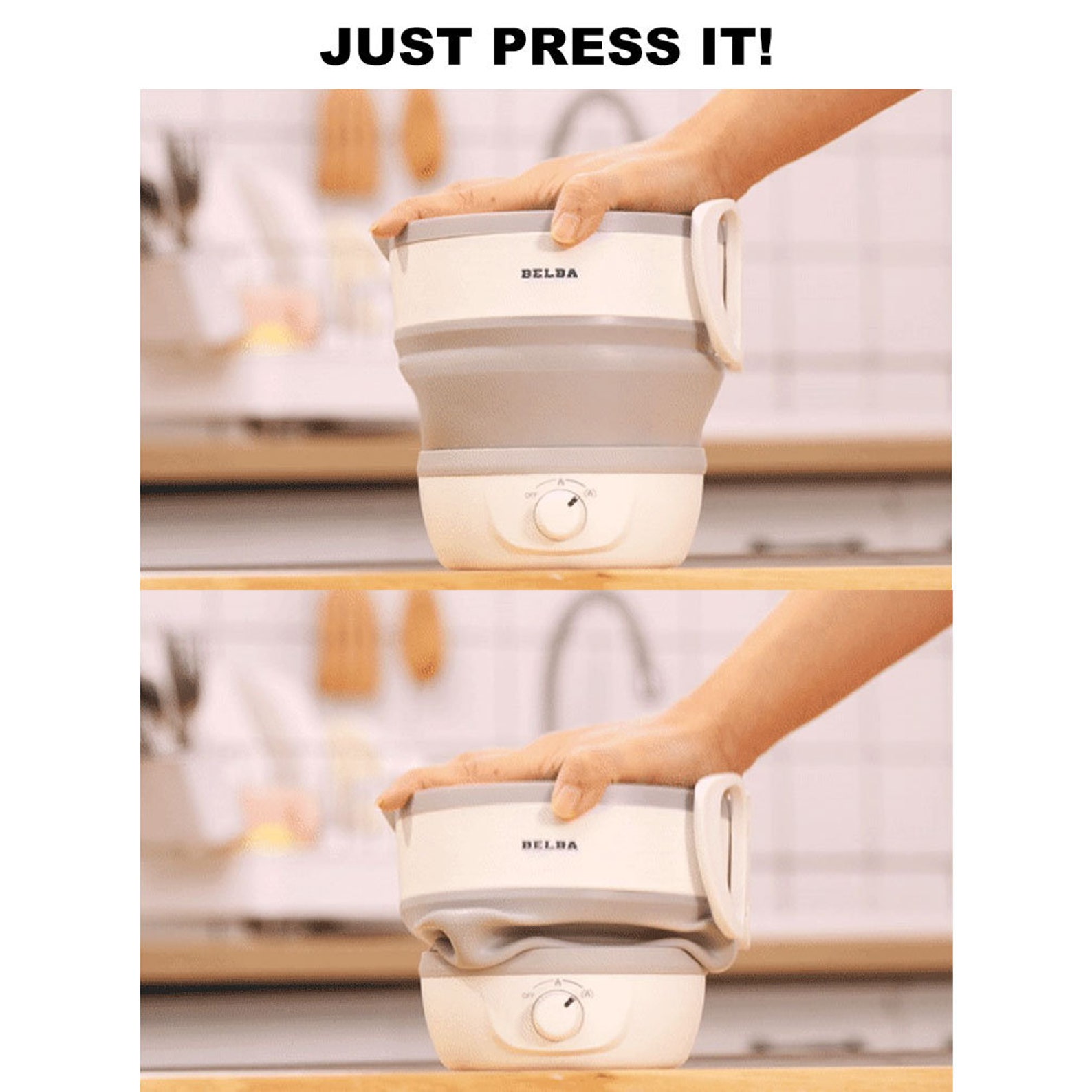 Foldable Pot Foldable Electric Hot Pot Cooker Dual Voltage Etsy